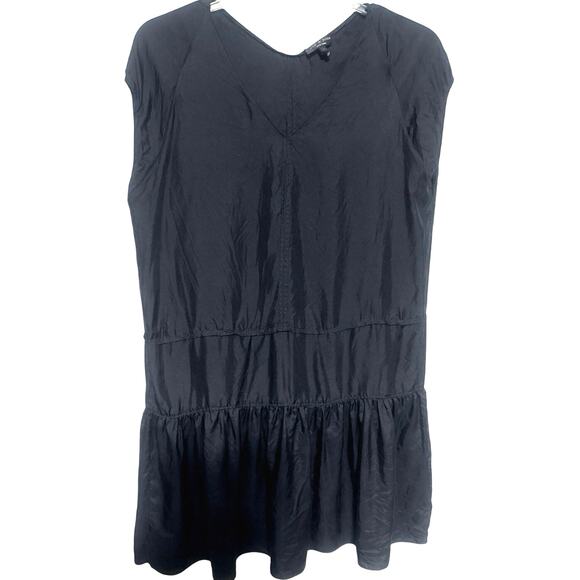 Rag & Bone Dresses & Skirts - Rag & Bone 100% Silk Black Tiered Dress Small Oversized Luxe Evening Party Glam